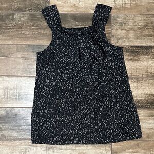 Mossimo Supply Co. Black and White Tank Top